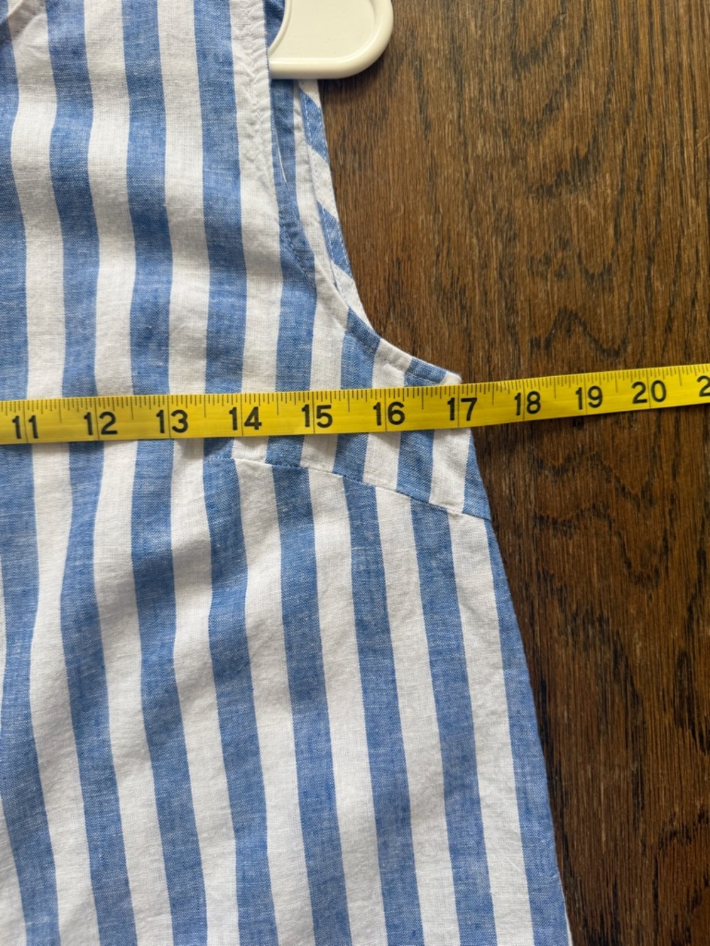 J.CREW Factory Striped linen blend Tank Size XS NWT CK742 - Picture 13 of 16